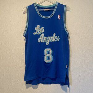 Kobe‎ Bryant #8 Mitchell & Ness Los Angeles Jersey Sz 36 1996-97 Blue